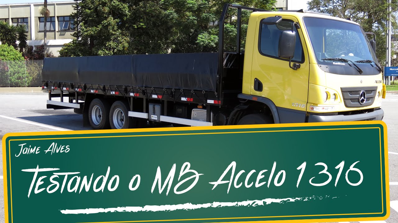 Testando o novo Mercedes-Benz Accelo 1316