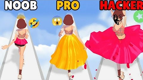 NOOB vs PRO vs HACKER in Hover Skirt