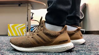 ultra boost raw desert on feet