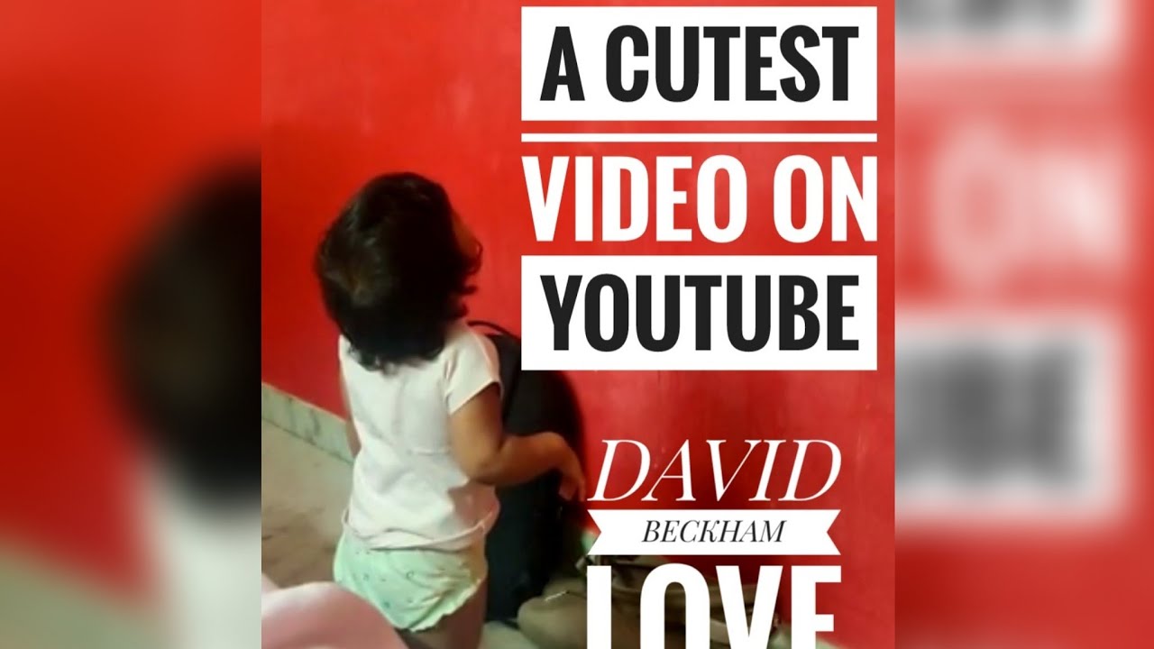 A cutest birthday wish for David Beckham ♥️