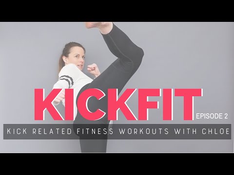 KICK FIT EP.2 | KICK IT WITH CHLOE | 5 MINUTE FULL BODY WORKOUT | NO JUMPS . NO PROPS