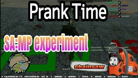 Prank Chainsaw SA:MP