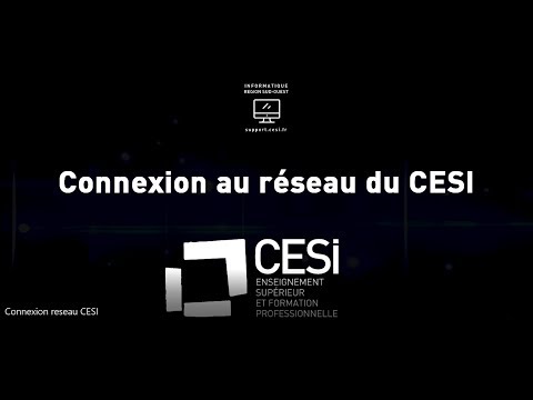 Connexion reseau CESI