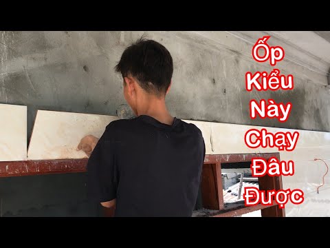 The whole process of tiling the facade of a level 4 house in the most standard way