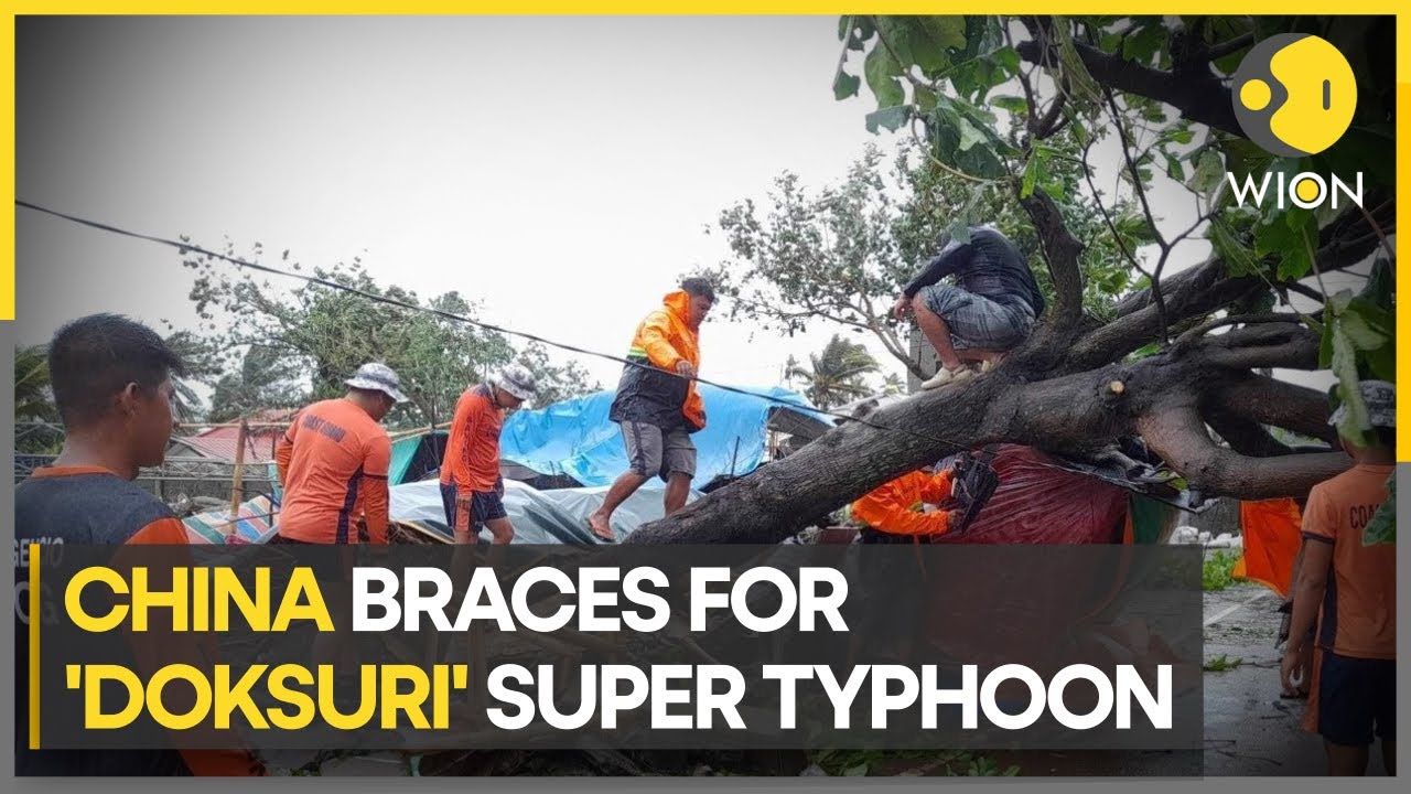 Doksuri super typhoon to hit Chinese mainland this week | WION Climate Tracker