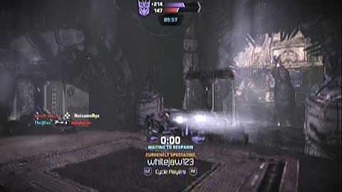 TF:WfC PS3 Online Power Struggle as Leader