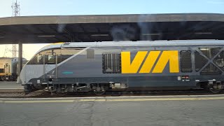 VIA Rail ride: clips of the ride between Ottawa and Montreal - May of 2024