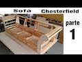 Fabricando um sofá Chesterfield (parte 1)