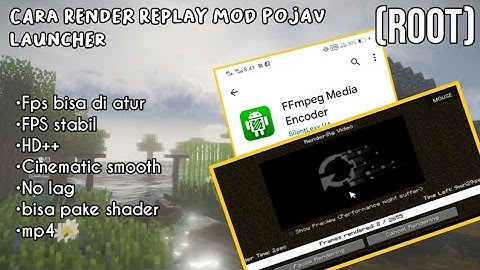 Render Replay mod pojav launcher [root]