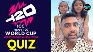 T20 World Cup 2024 Quiz: Ravichandran Ashwin ने अपनी बेटियों के साथ खेला वर्ल्ड कप क्विज