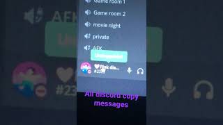 All discord copy messages Easter egg