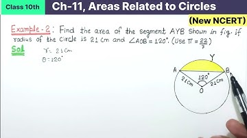 Class 10th Chapter 11 Areas Related to Circles Example 2 New NCERT Maths CBSE