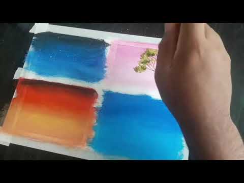 Vídeo: Como Fazer Uma Pintura De Papel