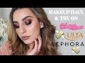 Makeup Haul & Try On!!