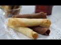Cigarros de galleta/Barquillo Ruso🔸 MUY FÁCIL / El Rincón de Belén
