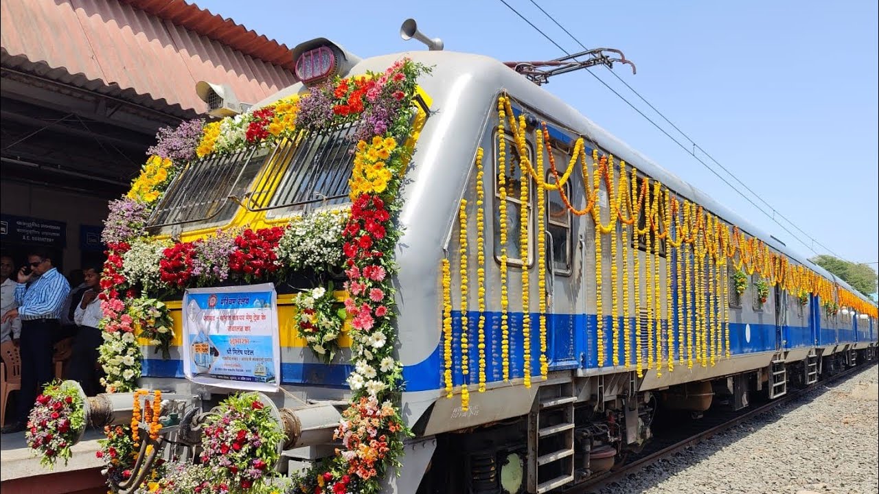 Anand Khambhat Electric Memu Train indianrailways railways memutrain anand-khambhat-electric-memu-train-indianrailways-railways-memutrain