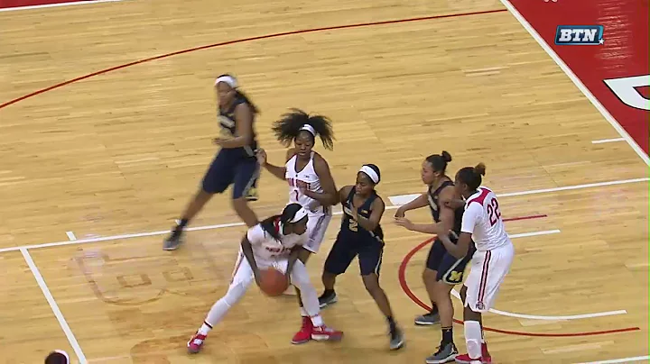 Michigan at Ohio State - Women's Basketball Highlights