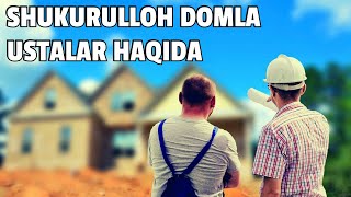 SHUKURULLOH DOMLA USTA JENTRADA SHOGRT BO'TADA INSOF QANI