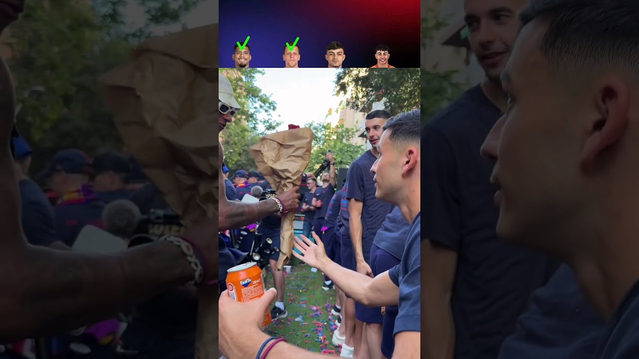 Barcelona Bus Parade Celebrations😂💀