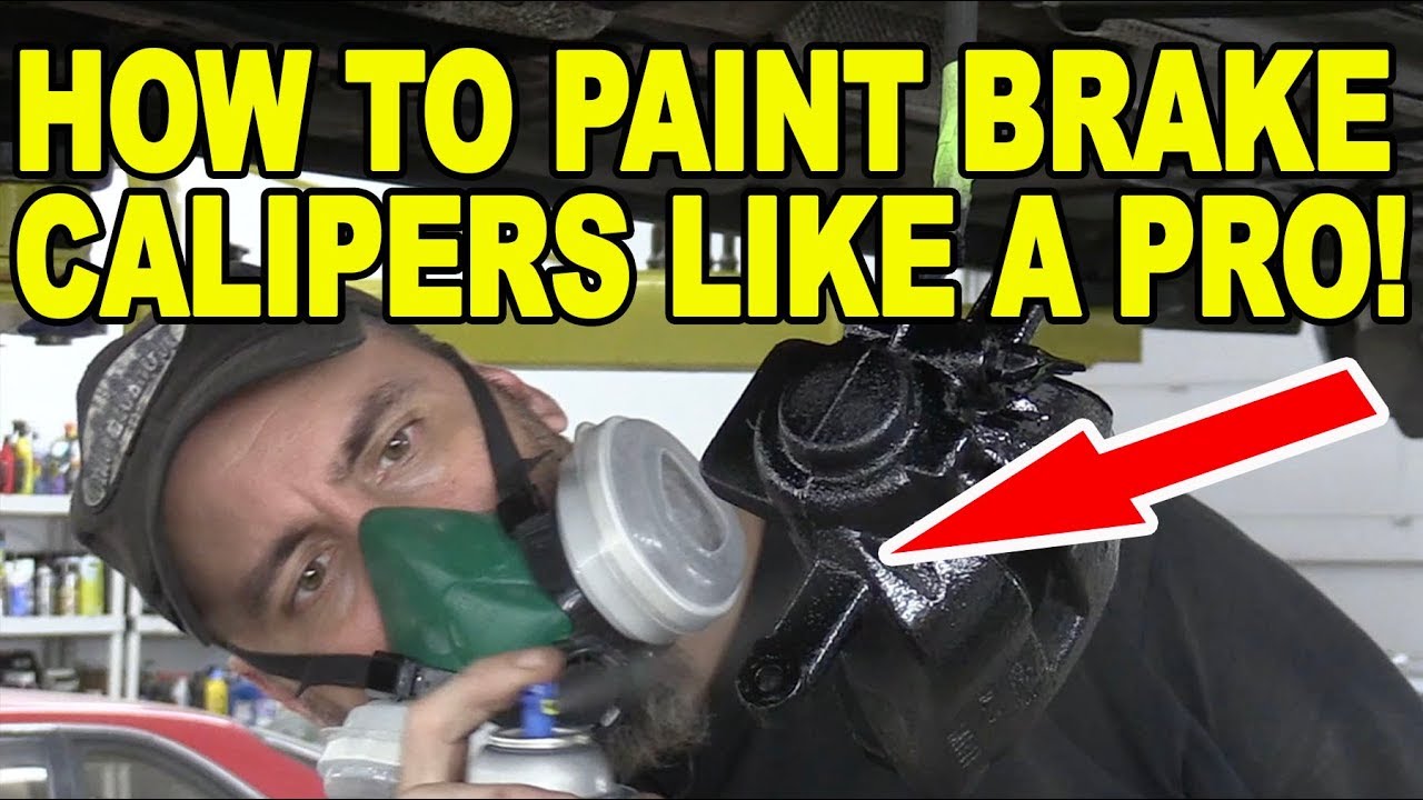 How To Paint Brake Calipers Like a Pro! YouTube