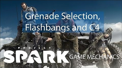 Project Spark Game Mechanics:  Grenades (Ghost Recon)