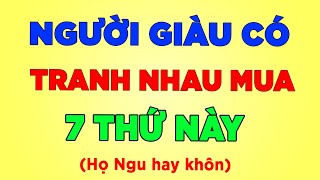 7 thứ NGƯỜI GIÀU Tranh Nhau Mua còn NGƯỜI NGHÈO lại vô cùng THỜ Ơ