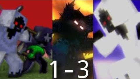 "Entity 303 and Dreadlord vs Herobrine"  [1-3] (Living In A Nightmare, Rise, War Of Change) Montage