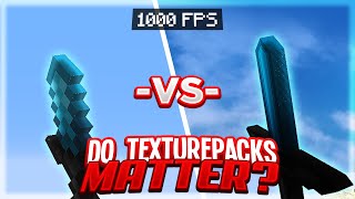 Do Texture Packs REALLY Affect FPS?