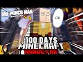 I Spent 100 Days as One Punch Man in Minecraft... Here's What Happened!