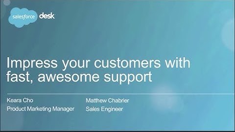 Desk.com overview demo