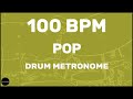 Pop  drum metronome loop  100 bpm