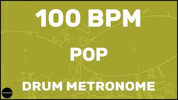 Pop | Drum Metronome Loop | 100 BPM
