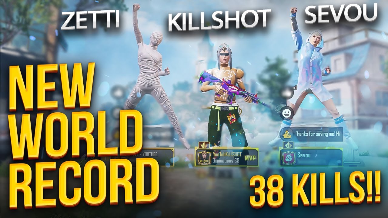 38Kills!! NEW WORLD RECORD With SEVOU & Zetti😱