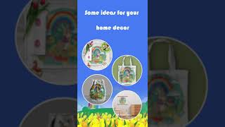 Spring Rainbow Easter bunny with spring flowers and Easter eggs cross stitch  pattern