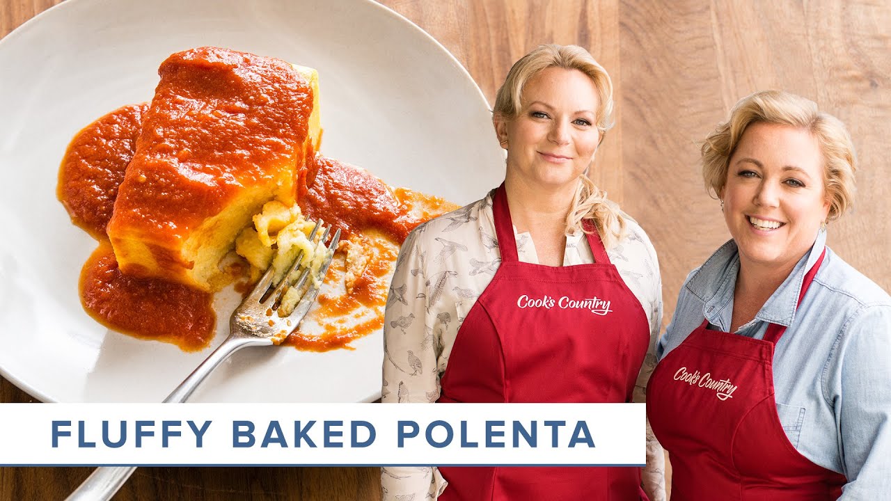 How to Make Fluffy Baked Polenta with Red Sauce | America