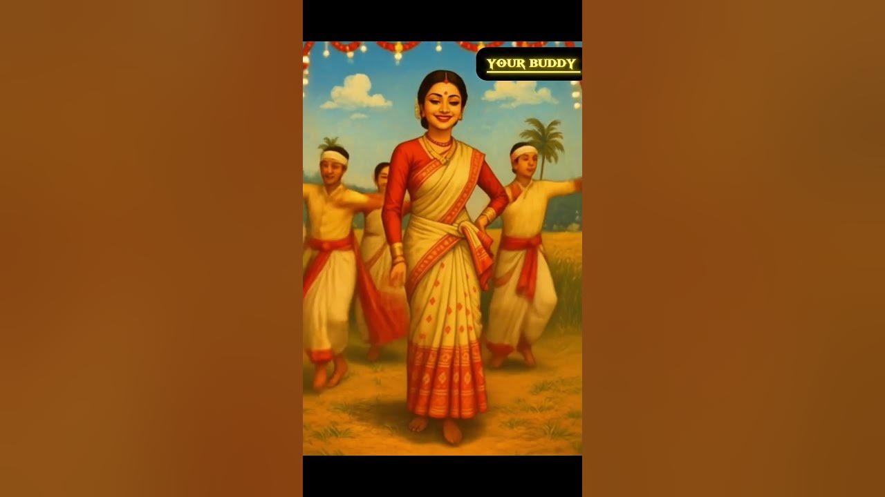Joyful Bihu Dance – Celebrating the Spirit of Assam 🌾💃