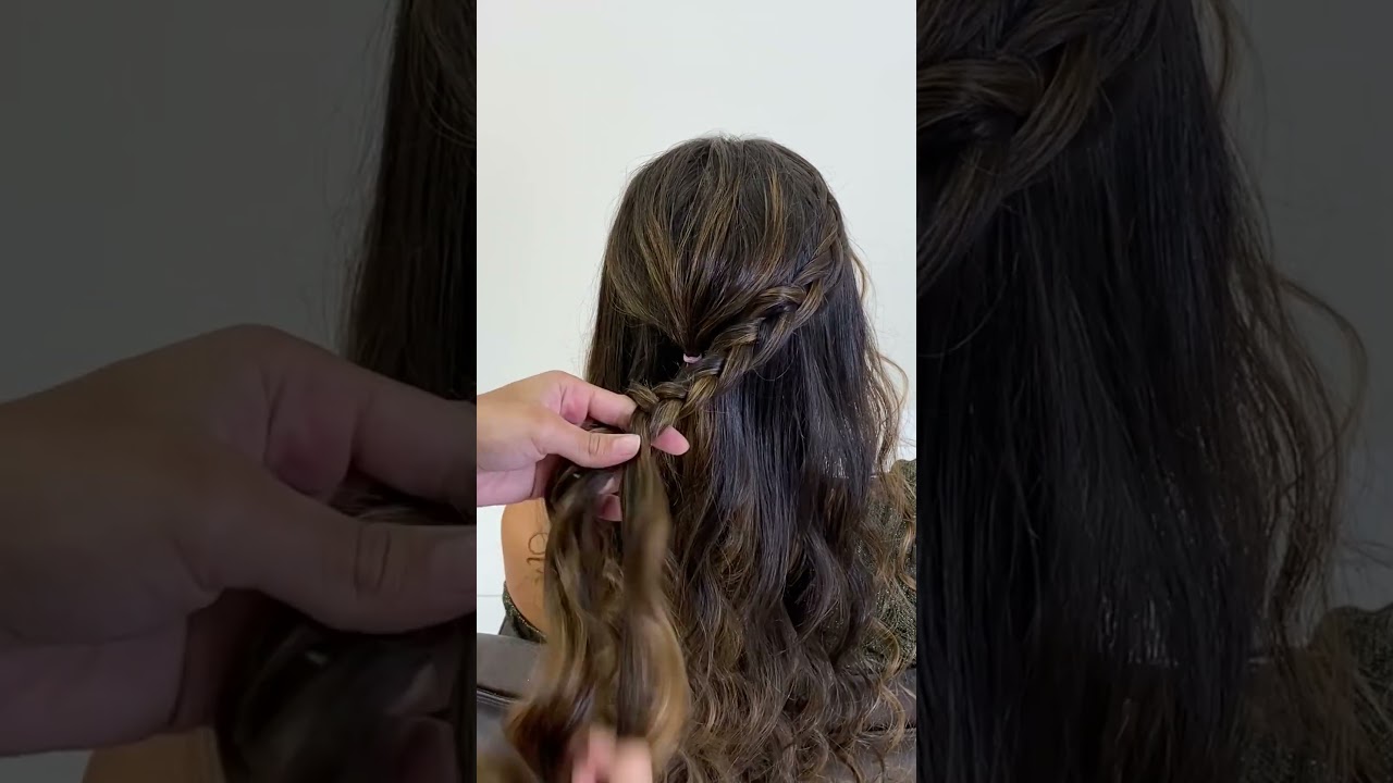 Assista até o Final 😱 O Penteado mais Perfeitoo #peinados