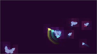 Clustering charged particles, with fewer oscillations