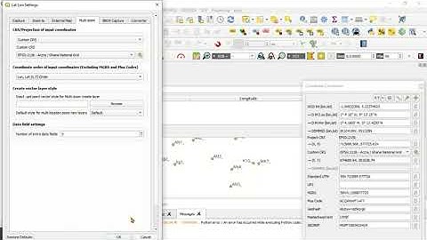 HOW TO CONVERT COORDINATES FROM THE UTM SYSTEM TO THE GHANA NATIONAL GRID SYSTEM USING QGIS
