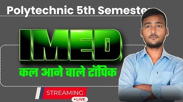 IMED Important Topic 2025||IMED Polytechnic 5th Semester||IMED Polytechnic 5th Semester Imp. Ques