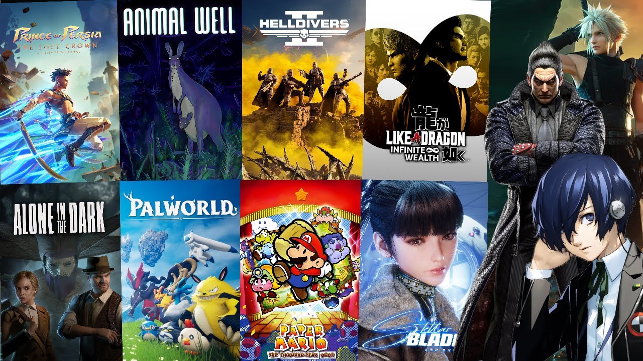 The 25 BEST Games of 2024 (So Far!) - YouTube