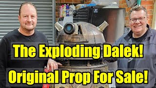The EXPLODING - Doctor WHO - DALEK - With Scott WAYLAND - BBC FX Technician - Now For Sale!