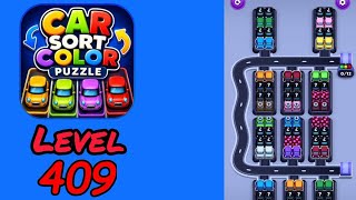 Car Sort Color Puzzle Level 409 Walkthrough screenshot 4