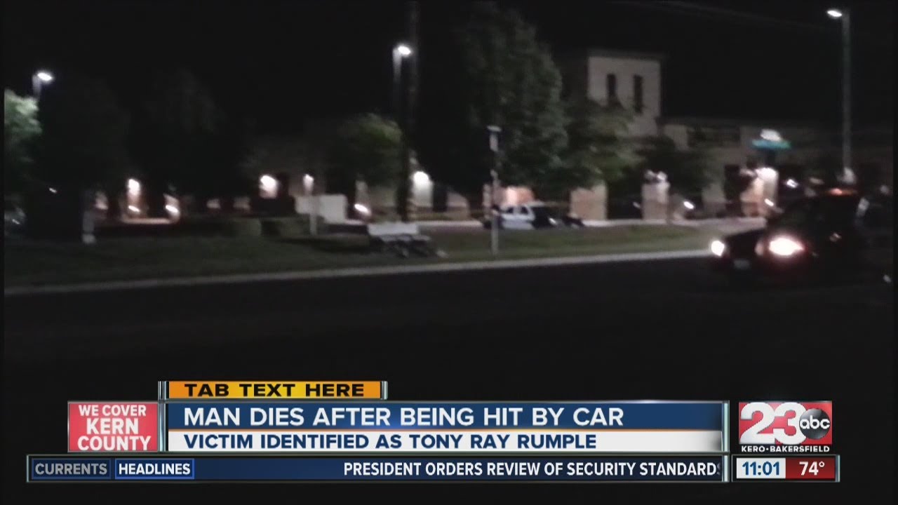 Man dies after being hit by car - YouTube