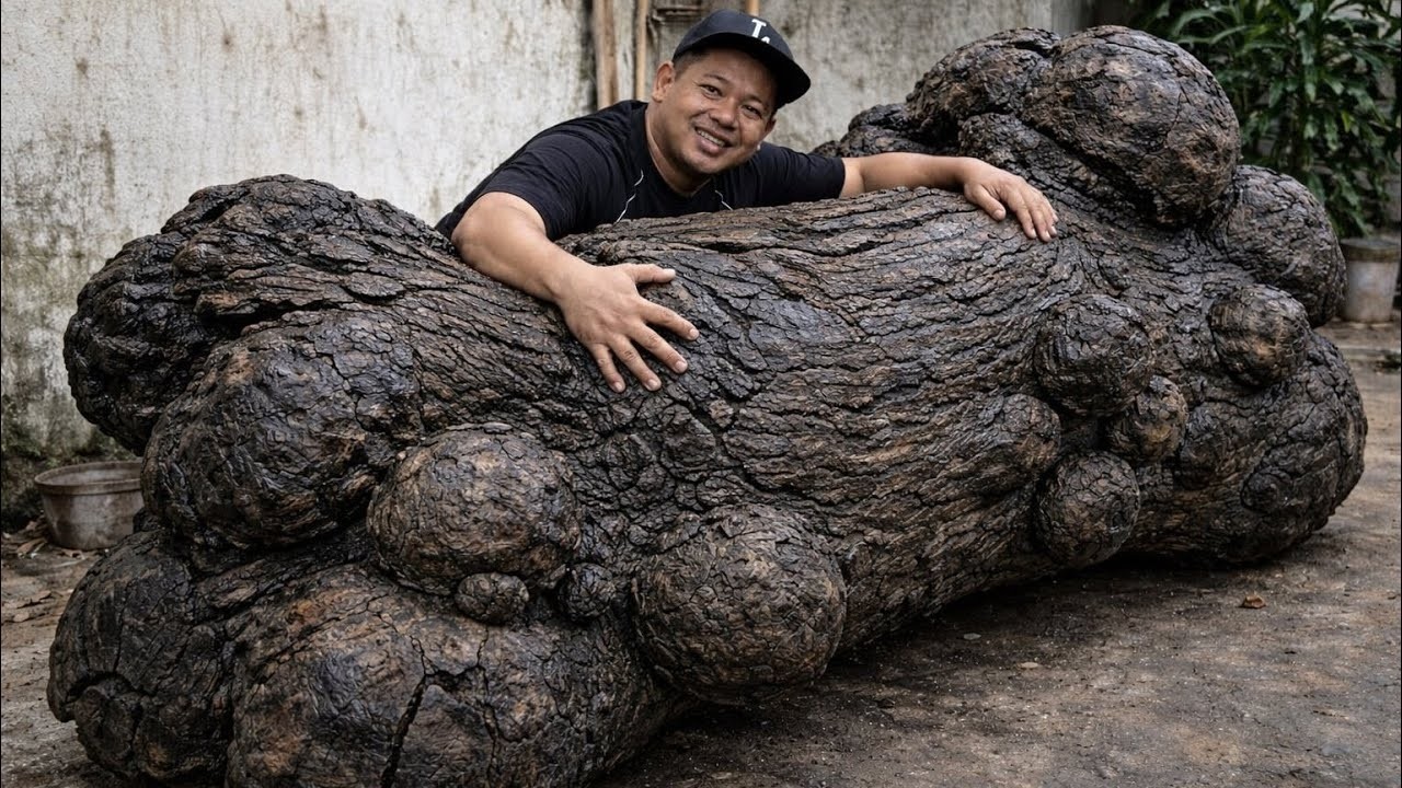 The Process of Making Rustic Coffee Tables from Waste Wood!