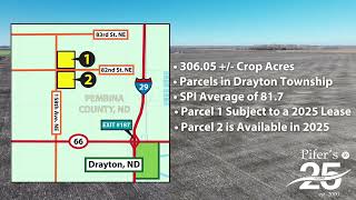320 +/- Acres - Pembina County, ND