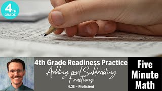 4.3E Readiness Practice - Proficient