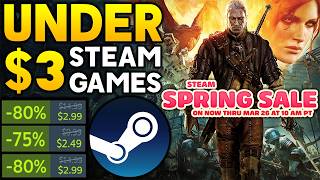 Steam Spring Sale 2026 - Great Pc Game Deals Under 3
