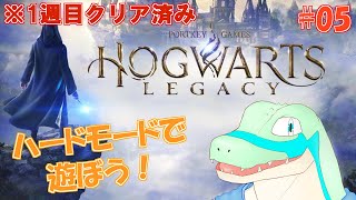 ※1週目クリア済【ホグワーツ・レガシー】ハードモードで遊びつつ雑談しよう！ #05 【鰐口(わにぐち)ユウ Vtuber】