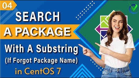 Find A Linux Package With A Substring (If Forgot Name Of Package) | Virtual Crafts
